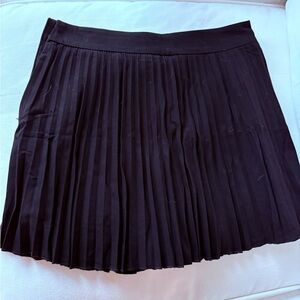 Zara Black Pleated Skirt
